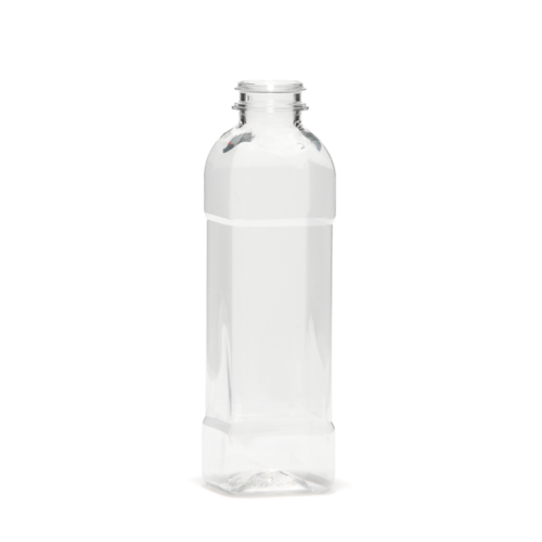 Garrafa Quadrada AZT Cristal (250ML)