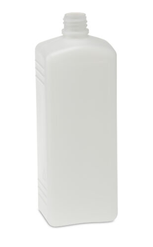 FRASCO QUADRADO AO 1L PEAD NATURAL MZ50